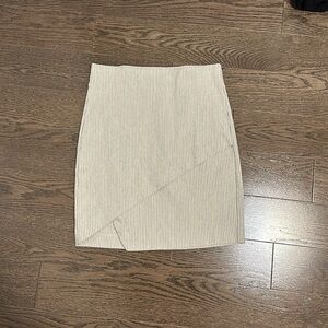 Dynamite women’s striped mini skirt